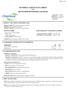MATERIAL SAFETY DATA SHEET MSDS. Spa Essentials Brominating Concentrate