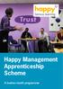 Happy Management Apprenticeship Scheme