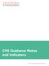 Core Humanitarian STANDARD. CHS Guidance Notes and Indicators.