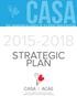 THE CANADIAN ALLIANCE OF STUDENT ASSOCIATIONS STRATEGIC PLAN