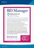 BD Manager BROOKER. Leadership in life sciences commercialisation.