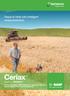 Ceriax. Peace of mind with intelligent cereal protection. Powered by Xemium