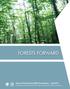 FORESTS FORWARD. State and Private Forestry (S&PF) Annual Report April 2012