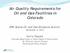 Air Quality Requirements for Oil and Gas Facilities in Colorado