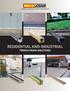 RESIDENTIAL AND INDUSTRIAL TRENCH DRAIN SOLUTIONS