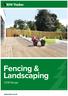 Fencing & Landscaping Range.