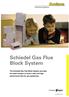 Schiedel Gas Flue Block System