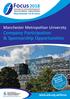 Manchester Metropolitan University Company Participation & Sponsorship Opportunities