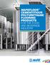 MAPEFLOOR CEMENTITIOUS POLYURETHANE FLOORING PRODUCTS FOR THE FOOD AND BEVERAGE INDUSTRY