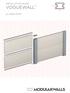 INSTALLATION GUIDE VOGUEWALL CLASSIC POST. 150mm. 250mm