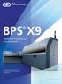 BPS X9 Maximum Precision at Record Speed