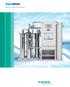 Dialysis water purification
