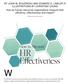 organizational effectiveness and performance tend to be associated with measuring HR departmental efficiency and the quality of its services?