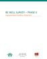 BE WELL SURVEY PHASE II Implementation Guidance Document