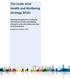 The Leeds Joint Health and Wellbeing Strategy 2016+