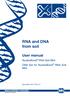 RNA and DNA from soil
