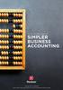 SIMPLER BUSINESS ACCOUNTING