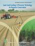 Rice-Wheat Consortium Technical Bulletin 7 Laser Land Leveling: A Precursor Technology for Resource Conservation