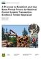 A Process to Establish and Use Base Period Prices for National Forest System Transaction Evidence Timber Appraisal