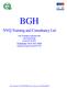 BGH. NVQ Training and Consultancy Ltd