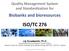 Quality Management System and Standardization for. Biobanks and bioresources ISO/TC 276