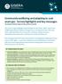 Community wellbeing and adapting to coal seam gas: Survey highlights and key messages The Western Downs region in Queensland, Australia