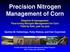 Precision Nitrogen Management of Corn
