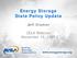 Energy Storage State Policy Update Jeff Cramer