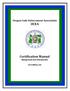 Oregon Code Enforcement Association OCEA. Certification Manual Background and Introduction