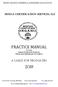PRACTICE MANUAL Including Organic Practices for Producers Policies and Administrative Procedures