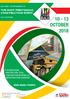 10-13 OCTOBER 2018 THE MOST PRESTIGIOUS CONSTRUCTION EVENT ADDIS ABABA ETHIOPIA