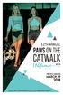 YOU RE INVITED TO THE 12TH ANNUAL PAWS ON THE CATWALK LUNCHEON