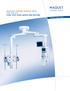 MODUTEC CEILING SERVICE UNITS FOR THE ICU CARE THAT GOES ABOVE AND BEYOND