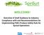 WELCOME! Overview of Draft Guidance to Industry: Compliance with and Recommendations for Implementing FDA s Produce Safety Rule for Sprout Operations
