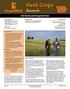 Field Crops. Research. Oat Variety and Fungicide Trials. Ken Pecinovsky Kanawha, Nashua Brian Lang Kanawha, Nashua