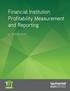 Financial Institution Profitability Measurement and Reporting. by Tom McCarthy