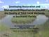 Developing Restoration and Management Objectives to Improve the Quality of Tidal Creek Wetlands in Southwest Florida