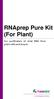 RNAprep Pure Kit (For Plant)