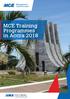 MCE Training Programmes in Accra 2018