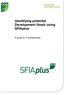 Identifying potential Development Goals using SFIAplus. A guide for IT professionals