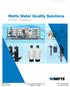 Watts Water Quality Solutions