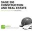 SAGE 300 CONSTRUCTION AND REAL ESTATE CONSTRUCTION SOFTWARE REVIEW BY SHELDON NEEDLE