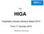 The HIGA. Hospitality Industry General Award From 1 st January Presented by Trevor Evans