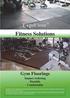 Fitness Solutions Gym Floorings Impact reducing Durable Comfortable