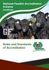 National Feedlot Accreditation Scheme. Handbook GFYG. Rules and Standards of Accreditation