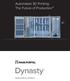 Automated 3D Printing: The Future of Production. Dynasty. Automated printfarm