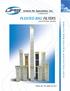 PLEATED BAG FILTERS featuring ProPulse Technology DUST COLLECTOR PLEATED BAG FILTERS