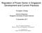 Regulation of Power Sector in Singapore: Development and Current Practices