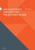 GAS-ELECTRICITY SUBSTITUTION PROJECTIONS TO 2050