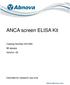 ANCA screen ELISA Kit